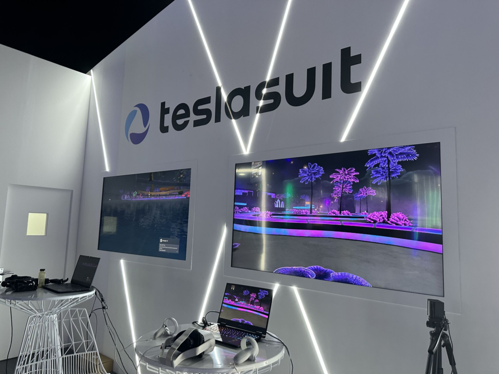 TESLASUIT at GITEX: The Metaverse, Smart Cities, and… Boxing with a World Champion! 1