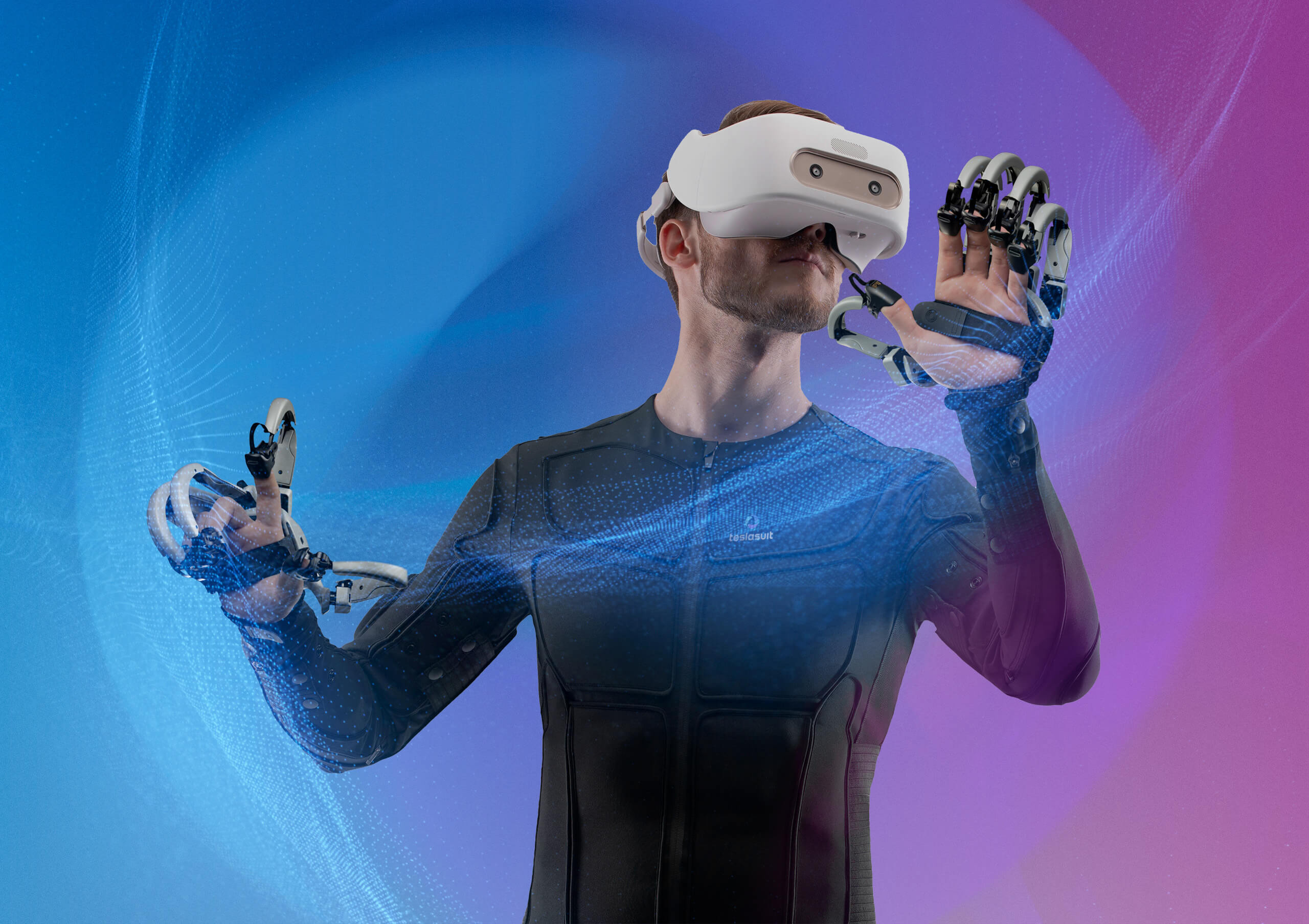 Full Body VR Haptic with Motion Capture | TESLASUIT