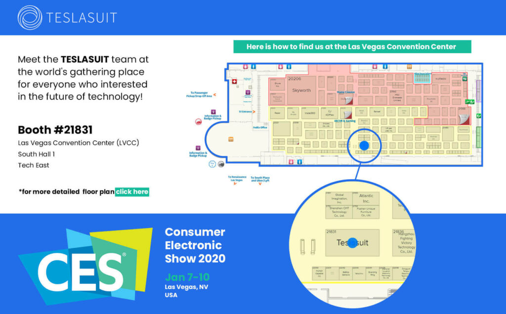 CES 2020 TESLASUIT