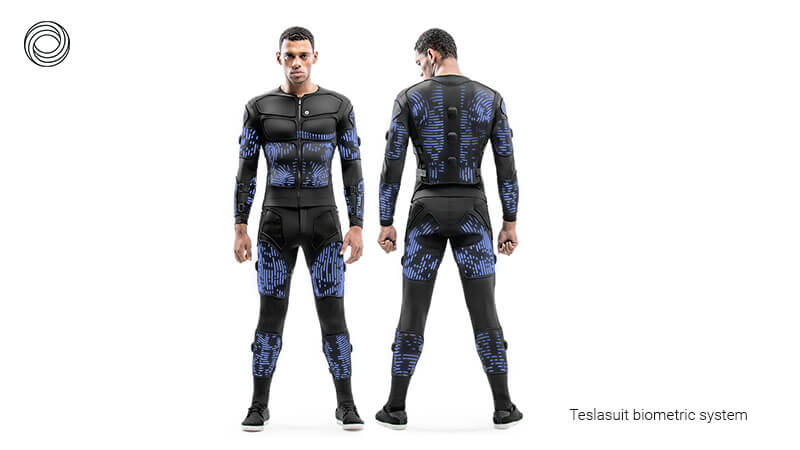 Teslasuit biometric system